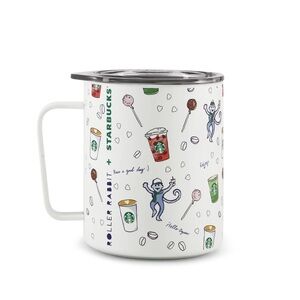 Starbucks x Roller Rabbit Coffeehouse Bonanza
Stainless Steel Camp Mug 12oz